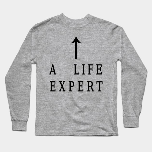 LIFE EXPERT T-SHIRT - in light color Long Sleeve T-Shirt by the_R/S